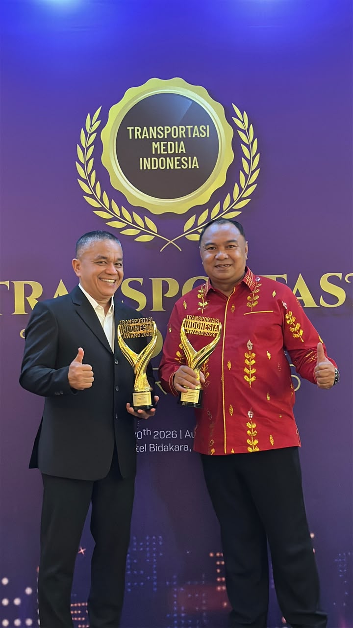 Pemerintah Kota Palu berhasil meraih dua penghargaan sekaligus dalam ajang Transportasi Indonesia Award 2026